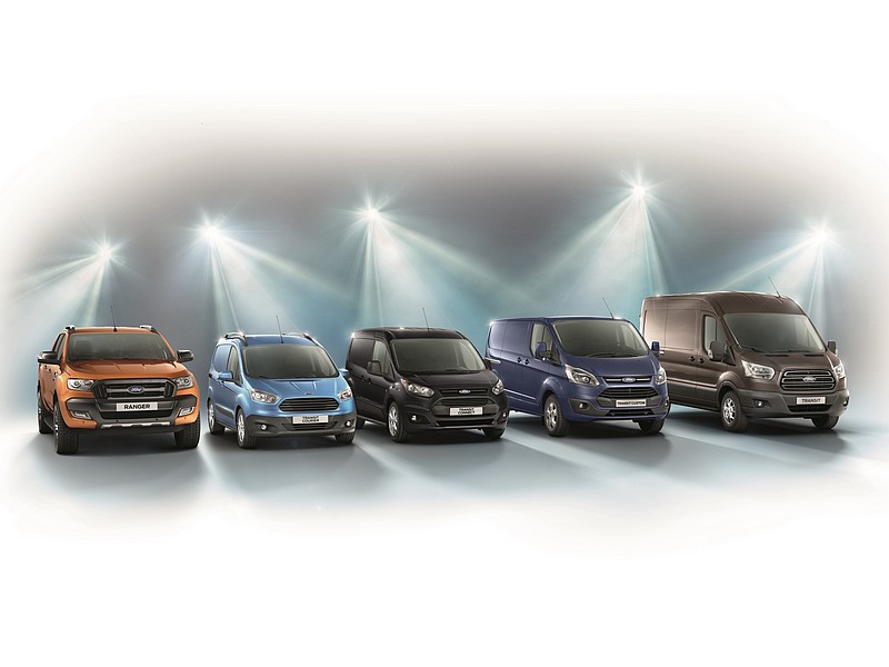 Ford nejprodávanější značkou užitkových vozů v EU